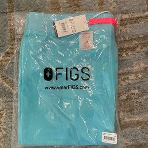 Brand new Figs Neon Blue L Livingston scrub pants.